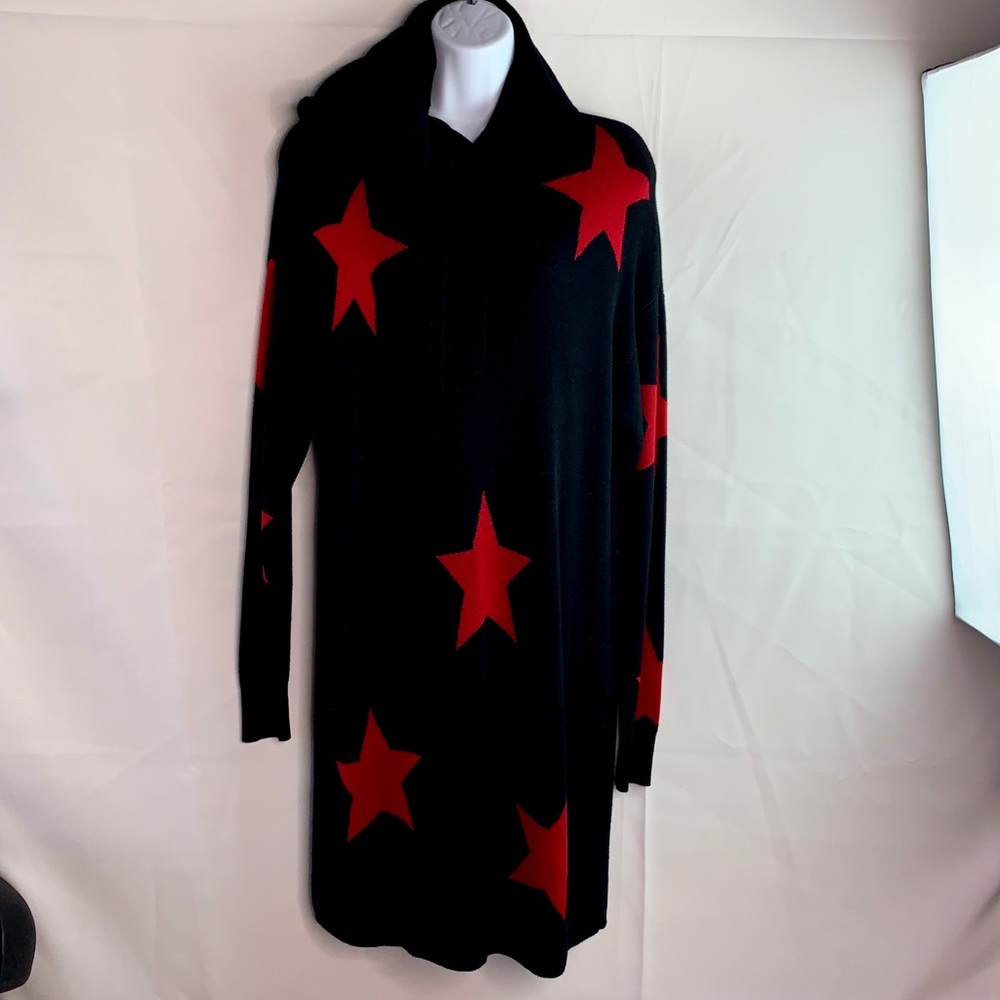 Hot Topic Black and Red Star Dress